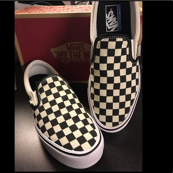 checkerboard vans aesthetic